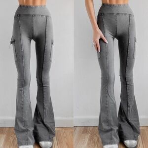 bootcut leggings with pockets *